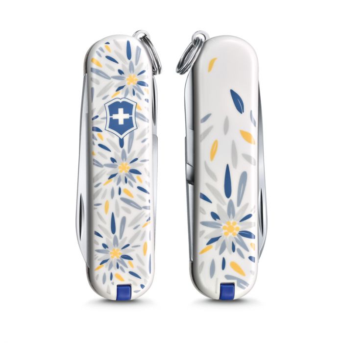 Нож-брелок Classic Alpine Edelweiss Victorinox, 7 функций