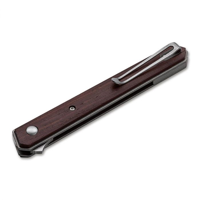 Нож складной Boker Kwaiken Air Cocobolo Brown, сталь VG-10, рукоять дерево кокоболо