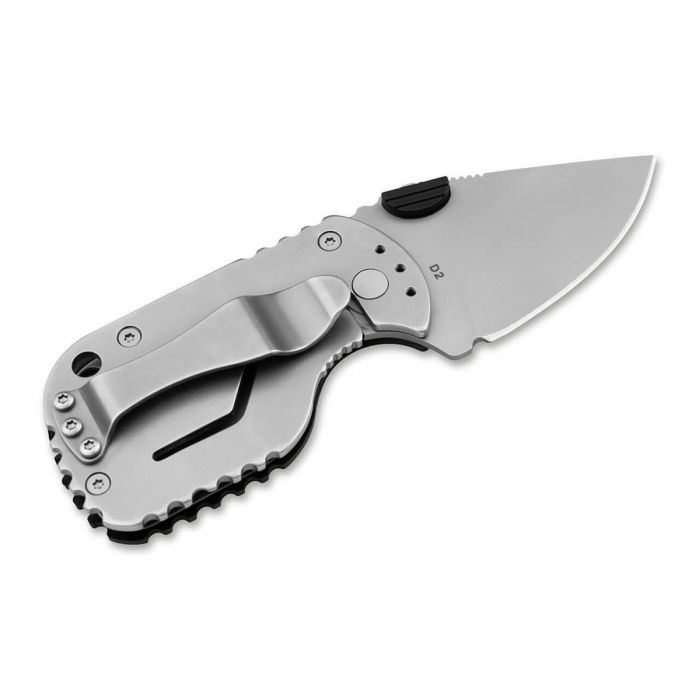 Складной нож Boker Subcom 2.0 Black, сталь D2, рукоять zytel/сталь