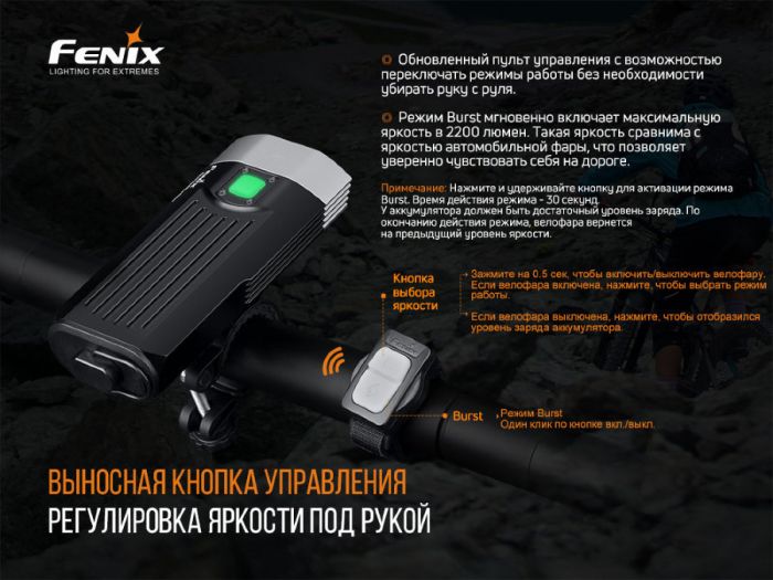 Велофара Fenix BC30V20