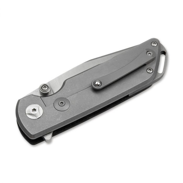 Складной нож Boker Sherman EDC, сталь CPM MagnaCut, рукоять карбон/сталь