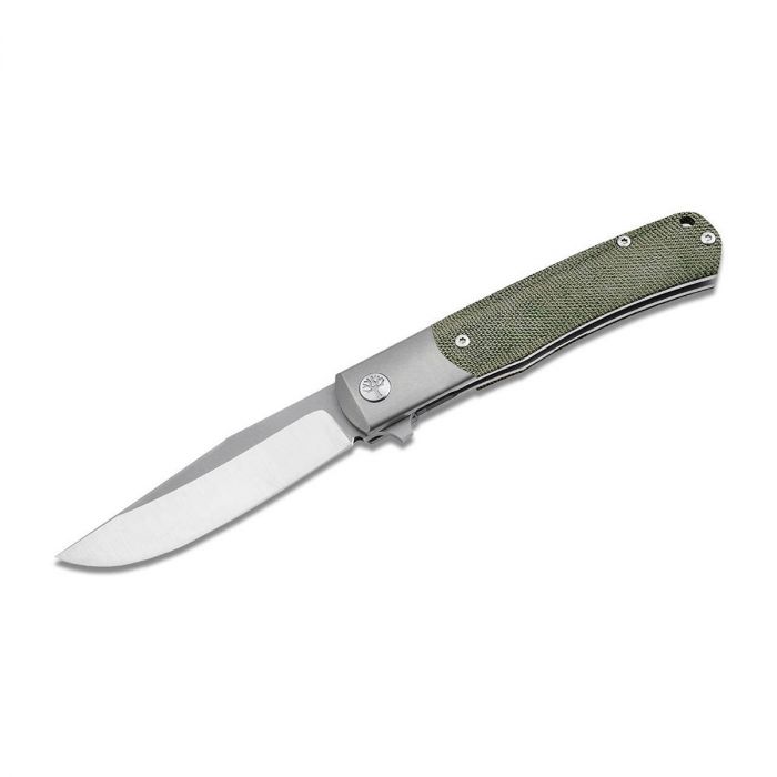 Складной нож Boker TRPPR, сталь CPM MagnaCut, рукоять микарта/титан