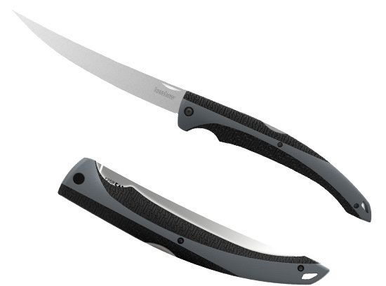 Складной филейный нож Kershaw 6.25" Fillet K1258, сталь 420J2, рукоять пластик/резина