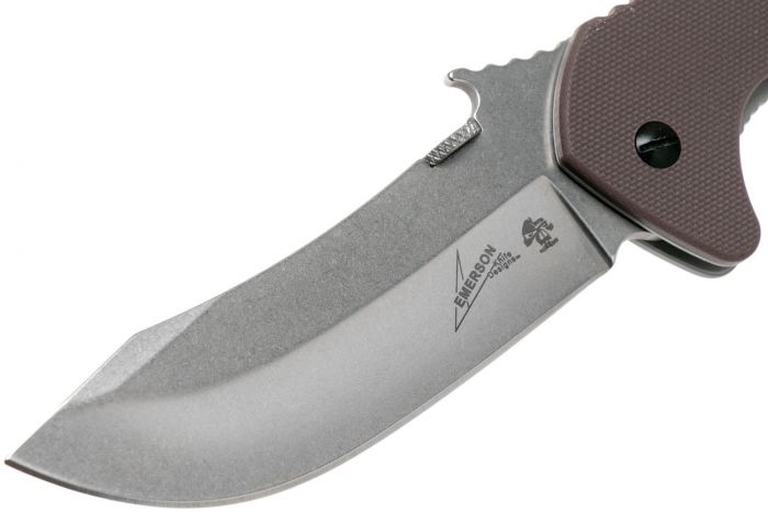 Нож складной Kershaw Emerson CQC-11K, сталь D2, рукоять коричневый G10