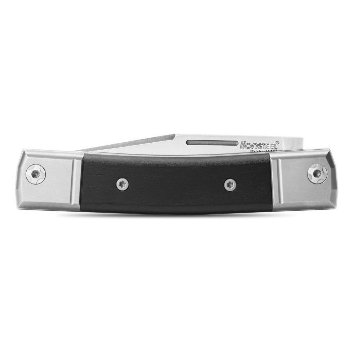 Складной нож LionSteel BestMan Clip, сталь M390, рукоять Ebony