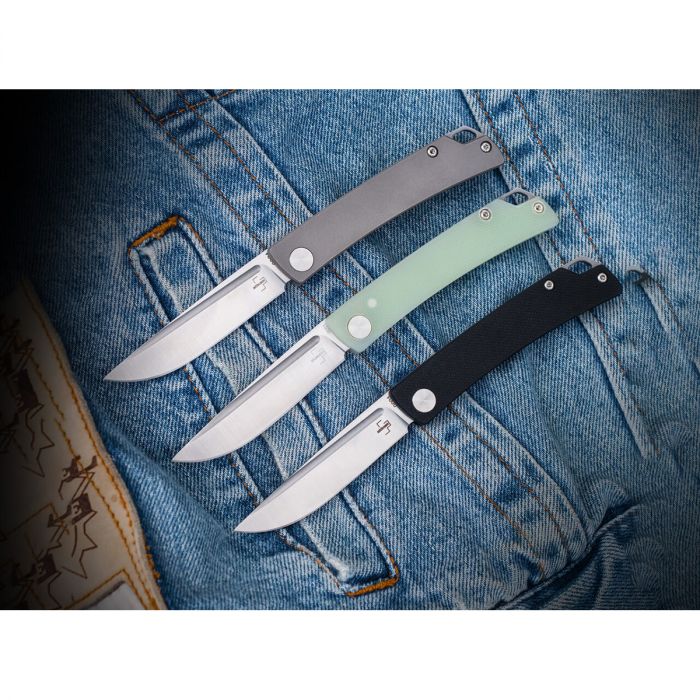 Складной нож Boker Celos, сталь 440C, рукоять G10 Jade