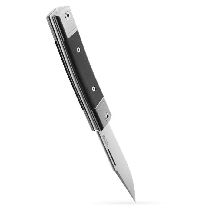 Складной нож LionSteel BestMan Clip, сталь M390, рукоять Ebony