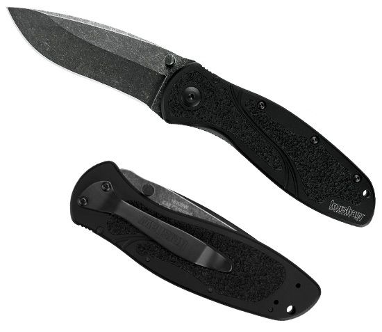 Складной полуавтоматический нож Kershaw Blur K1670BW, сталь Sandvik 14C28N, рукоять алюминий