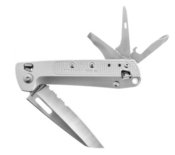 Нож мультитул Leatherman Free K2X, 8 функций, 115 мм