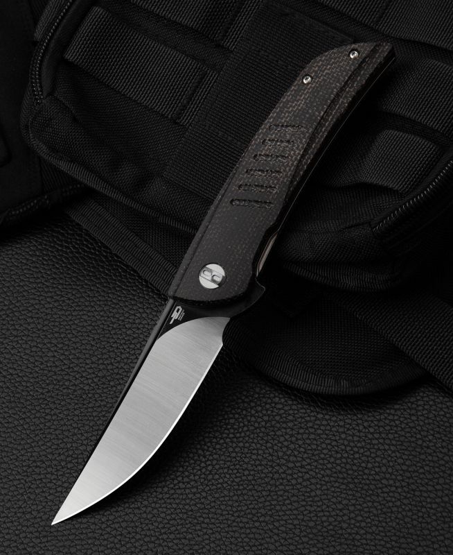 Складной нож Bestech Swift Black , сталь D2, Micarta