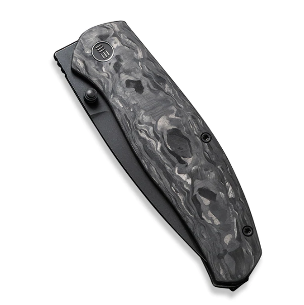 Складной нож WE Knife Esprit Black Marble Carbon, CPM 20CV