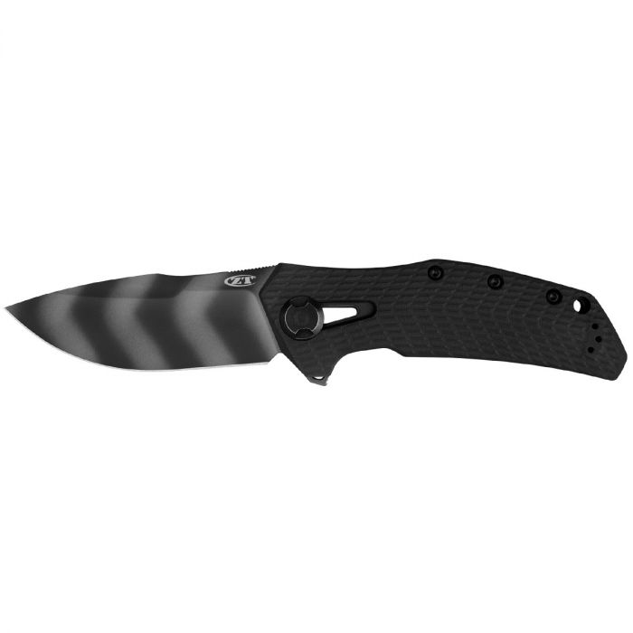 Складной нож Zero Tolerance ZT0308 Tiger Stripe, сталь CPM-20CV, рукоять титан/G10