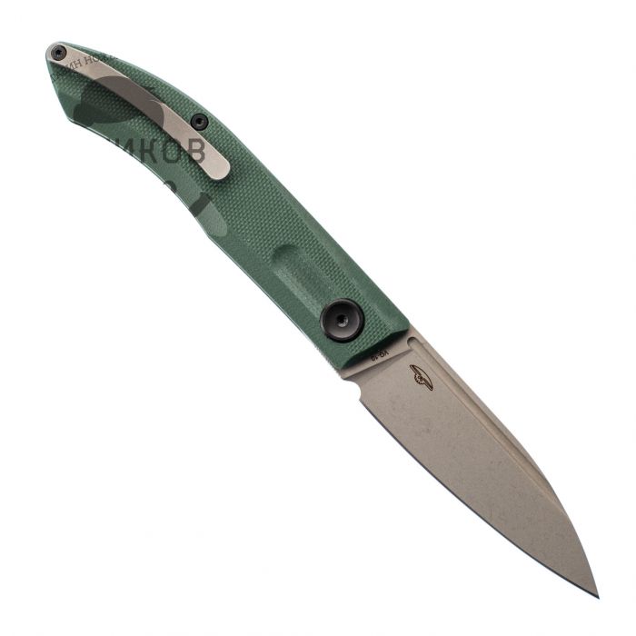 Складной нож Stella Green RealSteel, сталь VG-10, рукоять G10