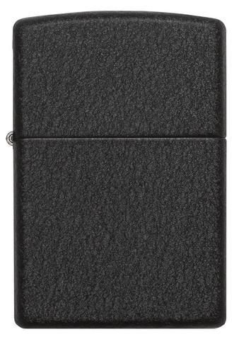 Зажигалка ZIPPO Classic с покрытием Black Crackle™, латунь и сталь, чёрная, матовая, 36x12x56 мм