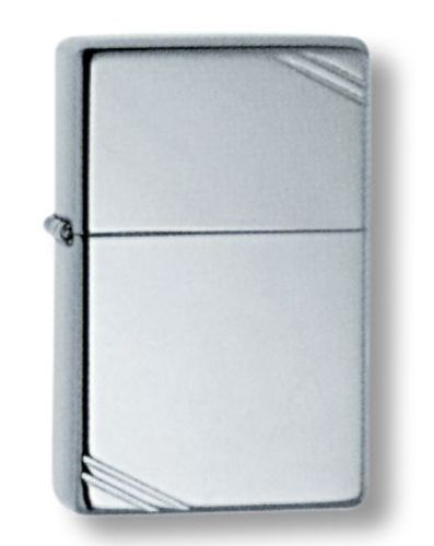 Зажигалка ZIPPO High Polish Chrome, латунь, ник.-хром.покр., серебр., глянц., 36х56х12мм