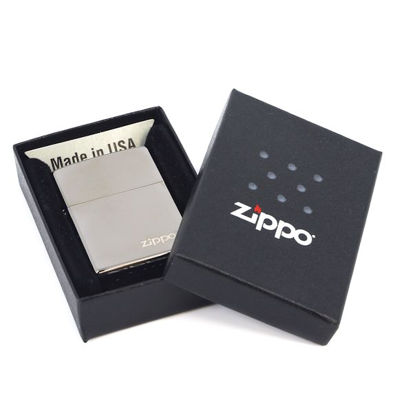 Зажигалка ZIPPO Classic с покрытием Black Ice®, латунь/сталь, чёрная, глянцевая, 36х12х56 мм