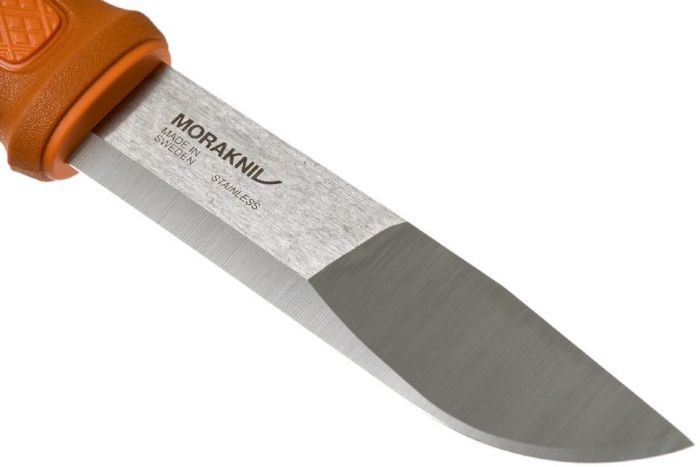 Нож с фиксированным лезвием Morakniv Kansbol Burnt Orange, сталь 12C27