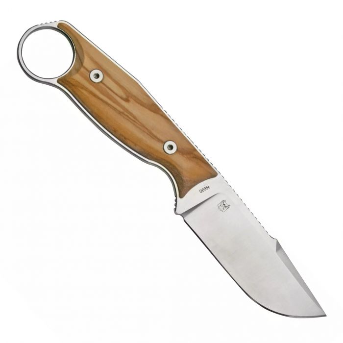 Нож RealSteel Furrier Harpoon, сталь N690, рукоять Olive Wood