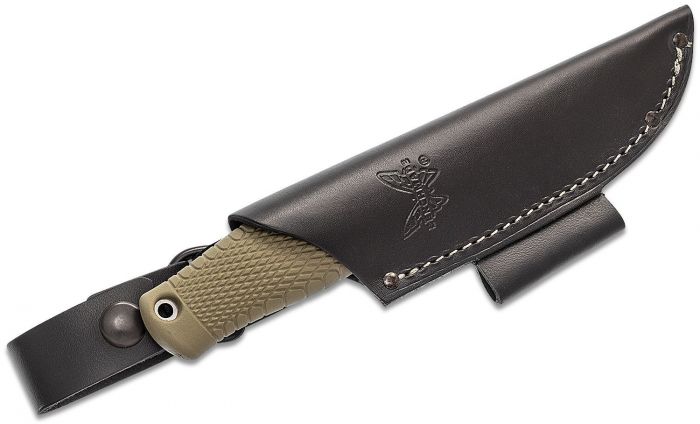 Нож Benchmade 200 Puukko, сталь CPM-3V, рукоять сантопрен