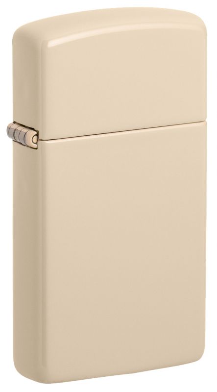 Зажигалка ZIPPO Slim® с покрытием Flat Sand, бежевая, матовая