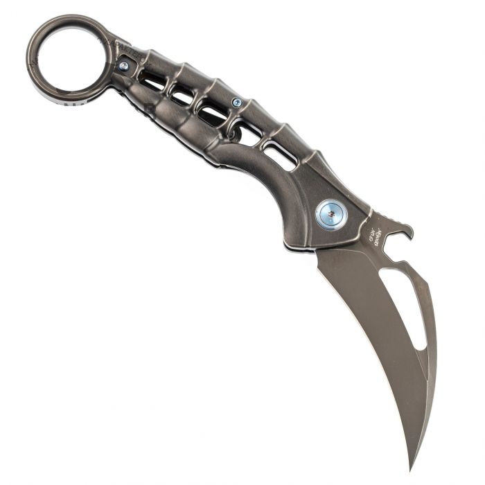 Нож складной Rikeknife Alien 2 Black, сталь N690CO, титан