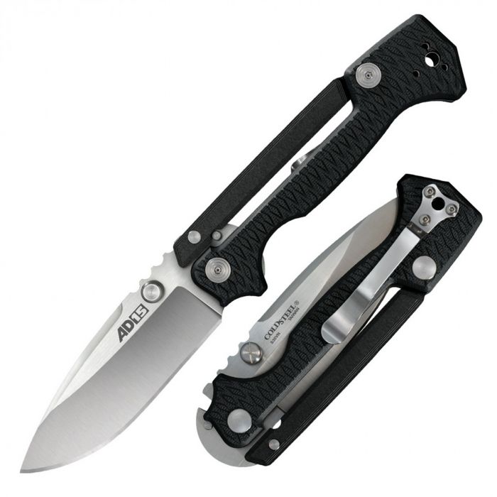 Складной нож AD-15 Cold Steel 58SQ, сталь CPM-S35VN, рукоять G-10 Black