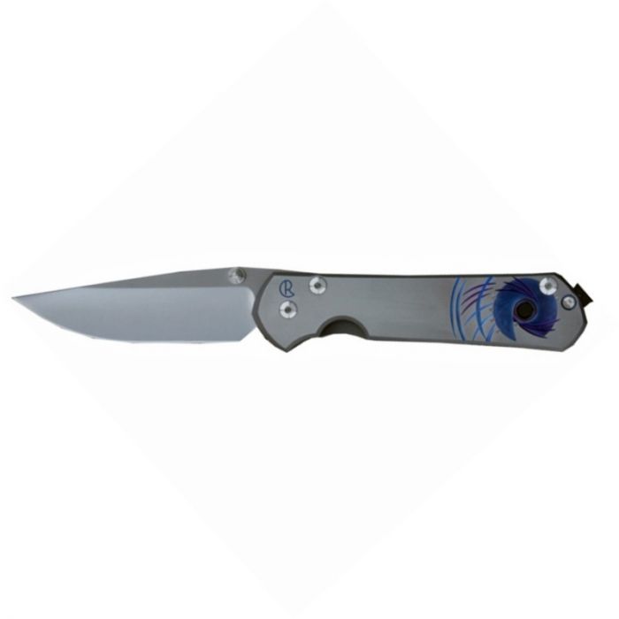 Нож складной Chris Reeve Large Sebenza 21 Unique Graphics-2, сталь CPM S35VN, рукоять титан