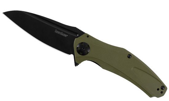 Складной нож Kershaw Natrix XL OD Green 7008OLBLK, сталь 8Cr13MoV, рукоять G-10