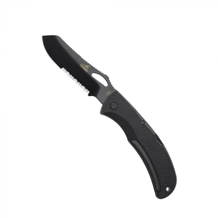 Складной нож Gerber E-Z Out Black, сталь CPM-S30V, рукоять термопластик GRN