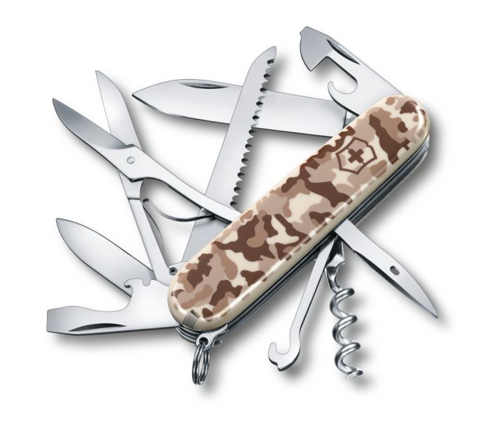 Нож перочинный Victorinox Huntsman 91 мм, 15 функций, камуфляж