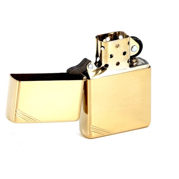 Зажигалка ZIPPO Vintage™ с покрытием High Polish Brass