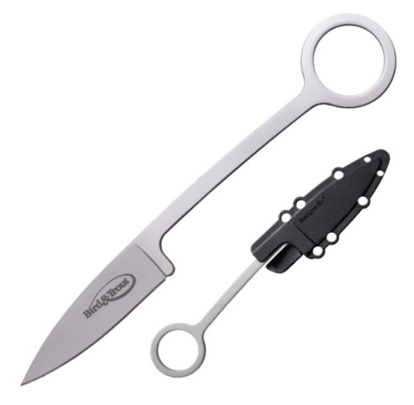 Мини-нож Bird & Trout - Cold Steel 20BTJ, сталь AUS 8A, цельнометаллический