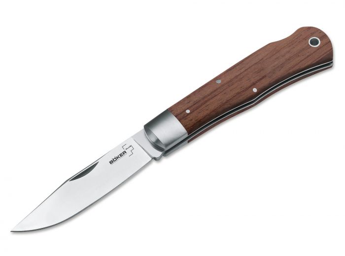 Нож складной Lockback Bubinga - Boker 01BO185, сталь 440C Satin Plain, рукоять дерево бубинго