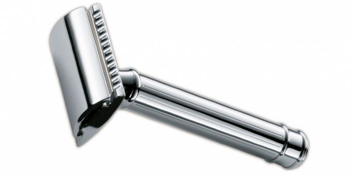 Станок для бритья Bker Safety Razor Rasierhobel Metall, нержавеющая сталь, хромированное покрытие, 04BO140