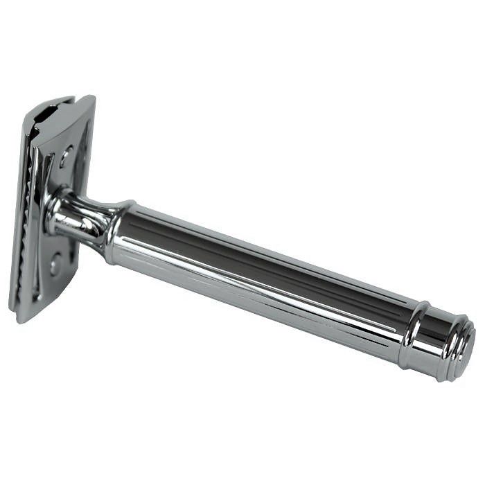 Станок для бритья Bker Safety Razor Rasierhobel Metall, нержавеющая сталь, хромированное покрытие, 04BO140