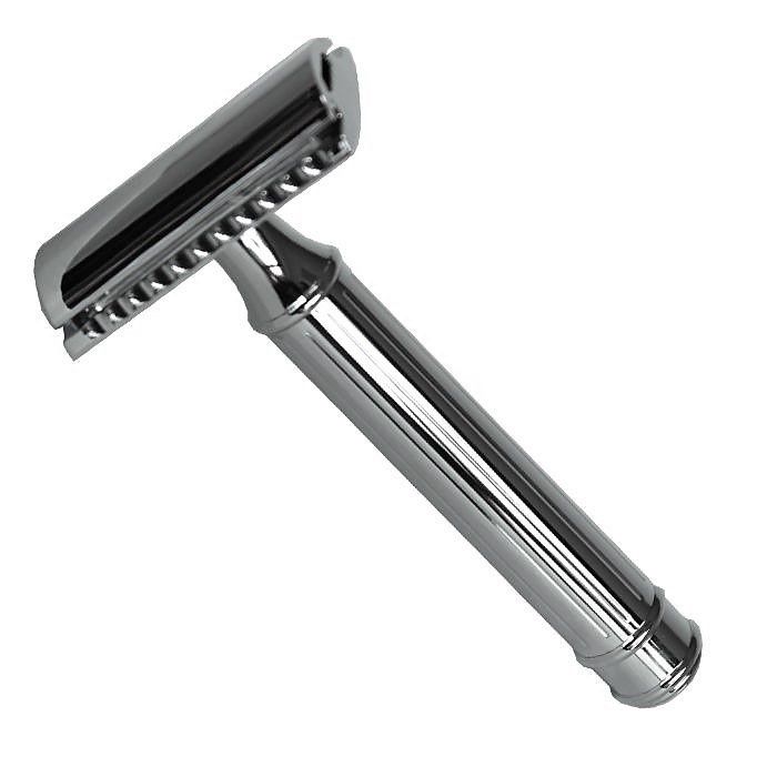 Станок для бритья Bker Safety Razor Rasierhobel Metall, нержавеющая сталь, хромированное покрытие, 04BO140