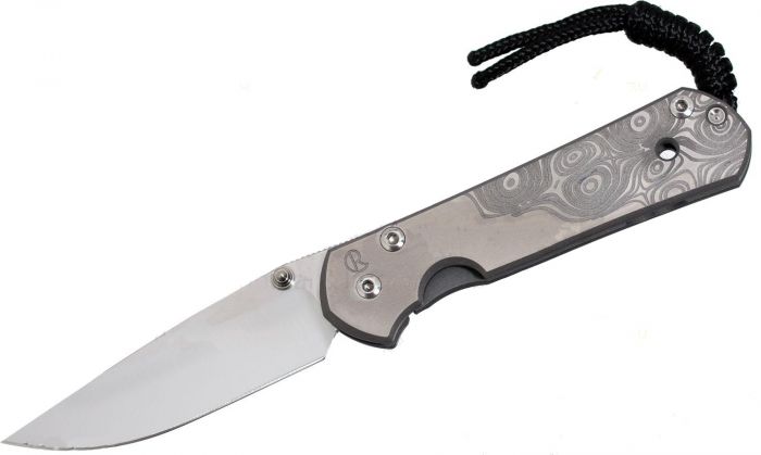 Складной нож Chris Reeve Large Sebenza 21 Computer Generated Graphic Raindrop, сталь CPM-S35VN, рукоять титан