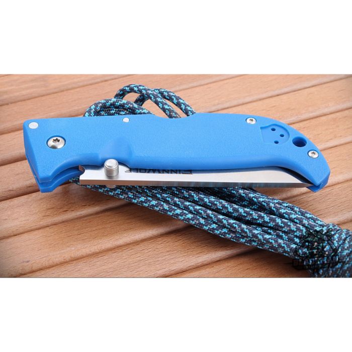 Складной нож Finn Wolf (Blue) - Cold Steel 20NPG, сталь AUS 8A, рукоять Grivory® (высококачественный термопластик)