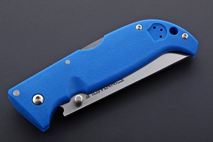 Складной нож Finn Wolf (Blue) - Cold Steel 20NPG, сталь AUS 8A, рукоять Grivory® (высококачественный термопластик)