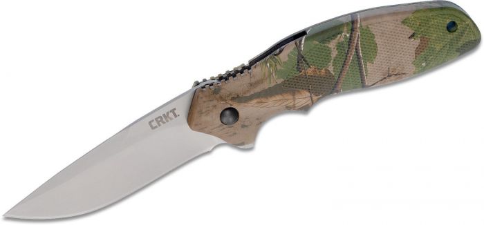 Складной нож CRKT Shenanigan™ Camo Realtree™ Xtra® Camouflage, сталь AUS-8, рукоять термопластик GRN