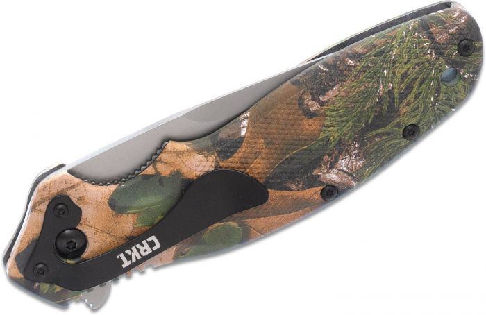 Складной нож CRKT Shenanigan™ Camo Realtree™ Xtra® Camouflage, сталь AUS-8, рукоять термопластик GRN