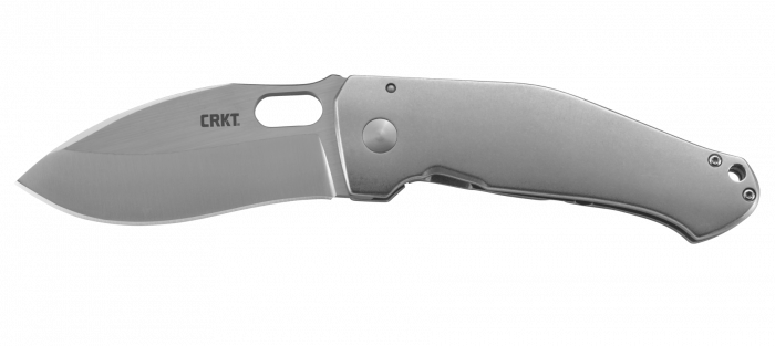 Складной нож Lucas Burnley Design Buku™, CRKT 2460, сталь 8Cr13MOV Nepalese - style Kukri Blade, рукоять нержавеющая сталь