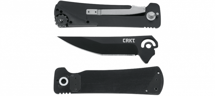 Складной нож CRKT Goken, сталь 1.4116, рукоять G10