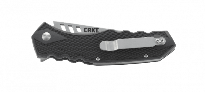 Складной нож CRKT R1701 Ruger® Knives Follow-Through™ Matthew Lerch’s Design, сталь 8Cr13MOV Stonewashed, рукоять термопластик GRN