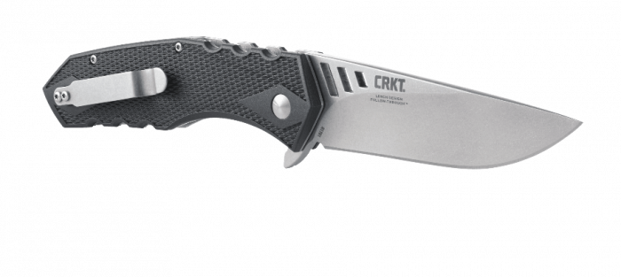 Складной нож CRKT R1701 Ruger® Knives Follow-Through™ Matthew Lerch’s Design, сталь 8Cr13MOV Stonewashed, рукоять термопластик GRN