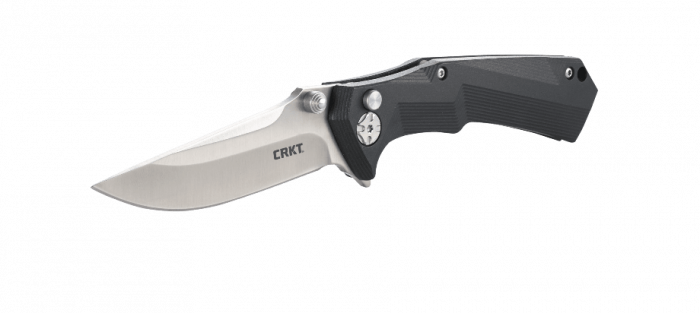 Складной нож CRKT The Tighe Tac™ Two Clip Point, сталь 8Cr13MoV, рукоять термопластик