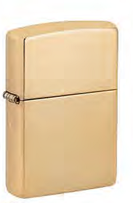 Зажигалка ZIPPO Armor® с покрытием High Polish Brass, латунь/сталь, золотистая