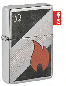 Зажигалка ZIPPO Vintage с покрытием High Polish Chrome, латунь/сталь, серебристая