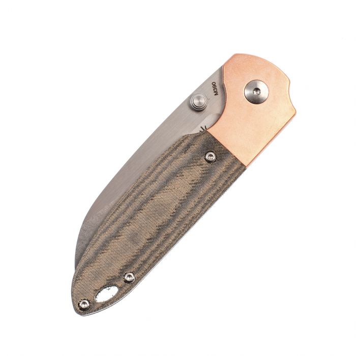 Складной нож Kizer Deviant, сталь M390, рукоять Micarta