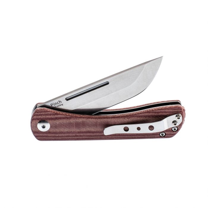 Складной нож Kizer Pinch, сталь N690, рукоять Red Micarta